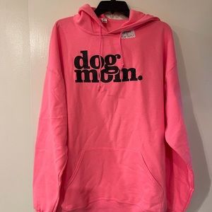 PAWZ dog mom pink sweatshirt